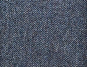 PS370-2002-51 Insignia Blue Shetland Tweed Trousers
