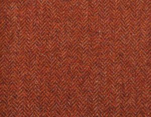 PS370-2002-54 Burnt Orange Shetland Tweed Waistcoats