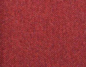PS370-2002-66 Warm Red Shetland Tweed Trousers
