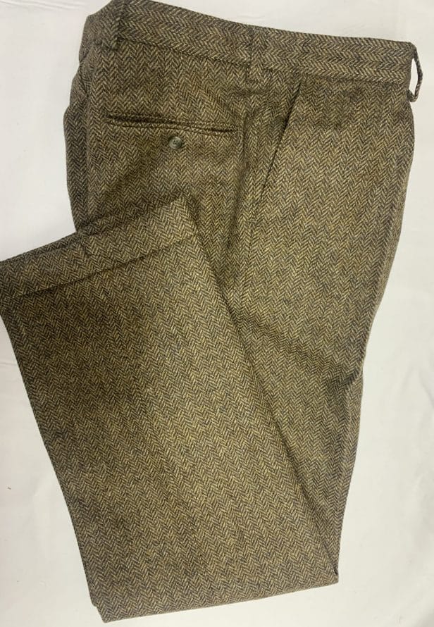 Shetland Wool Tweed Trouser