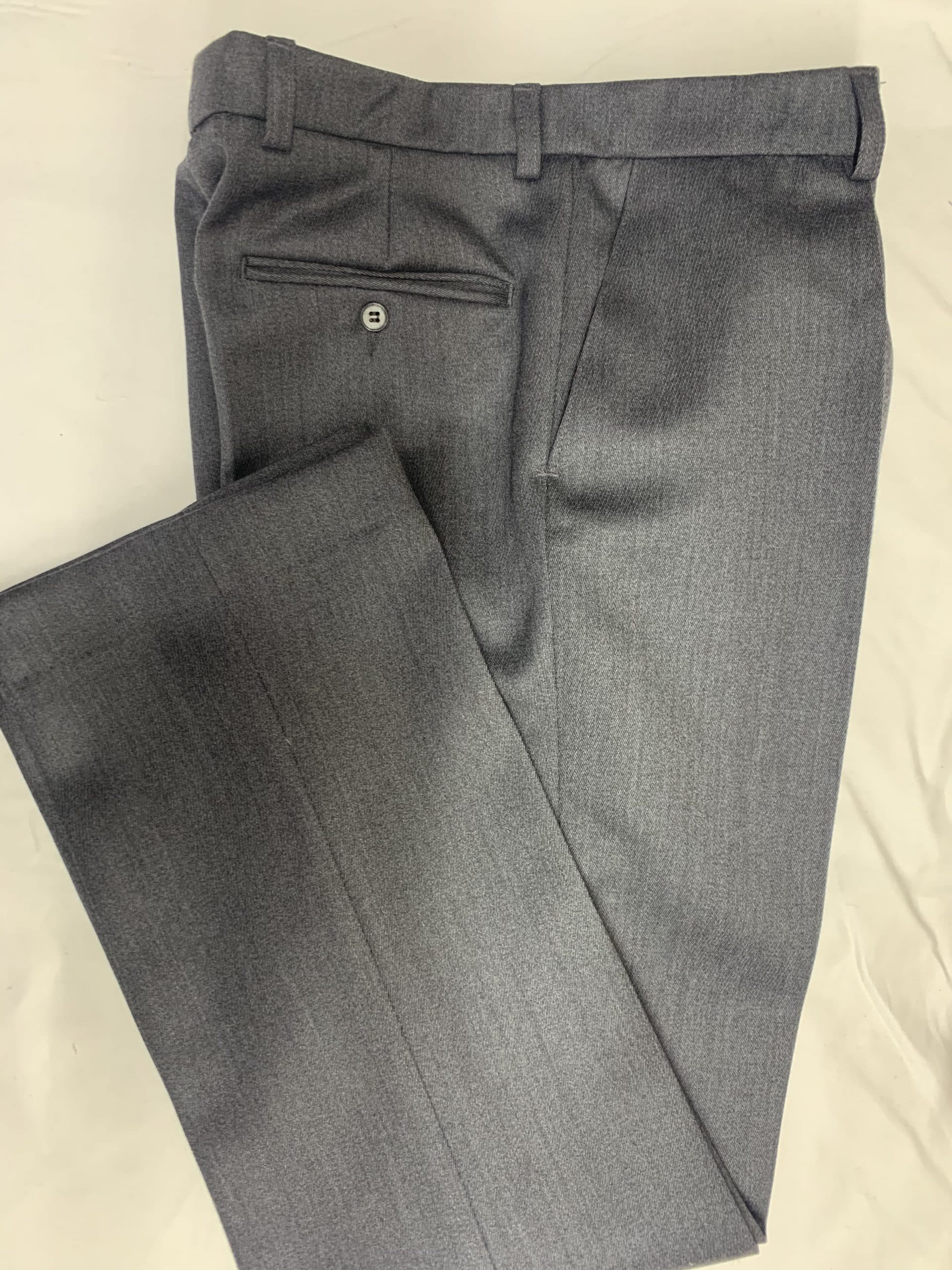 Charcoal Cavalry Twill Trousers